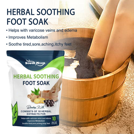 Herbal Soothing Foot Soak, Vein Repair To Relieve Body Fatigue Body Shaping Bead Foot Bath Kit - V.I.P Digital Presence