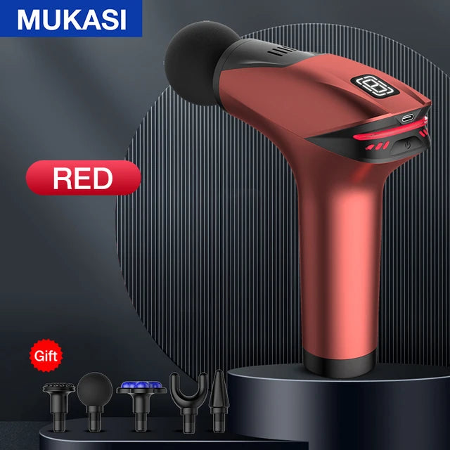 Icy Cold Compress Massage Gun Electric Percussion Pistol Massager For Body Neck Back Sport Deep Tissue Muscle Relaxation - V.I.P Digital Presence