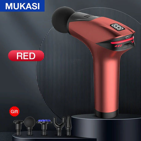 Icy Cold Compress Massage Gun Electric Percussion Pistol Massager For Body Neck Back Sport Deep Tissue Muscle Relaxation - V.I.P Digital Presence