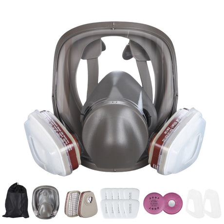 Gas mask spray painting dust chemical pesticide decoration polishing fire protection 6800 same type gas mask - V.I.P Digital Presence