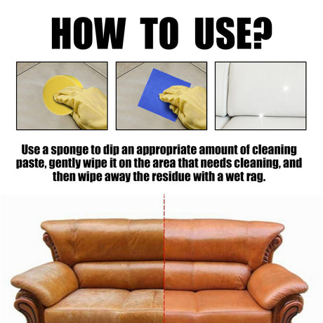 Cleaning Cream, Sofa Seat Polishing Complementary Color Brightening Scratch Care Repair Cream - V.I.P Digital Presence
