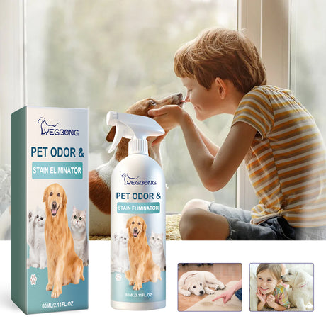 Pet Odor & Stain Eliminator, Clean Dog And Cat Body Odor Feces Odor Removal Indoor Fresh Deodorizer - V.I.P Digital Presence