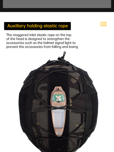 Tactical Multicam Helmet Cover for for Ops-Core FAST PJ Helmet Paintball Wargame Gear CS FAST Helmet Cover - V.I.P Digital Presence