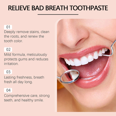 Clean Toothpaste Gentle Clean Care Teeth Bright Fresh Mint Oral Care Toothpaste - V.I.P Digital Presence