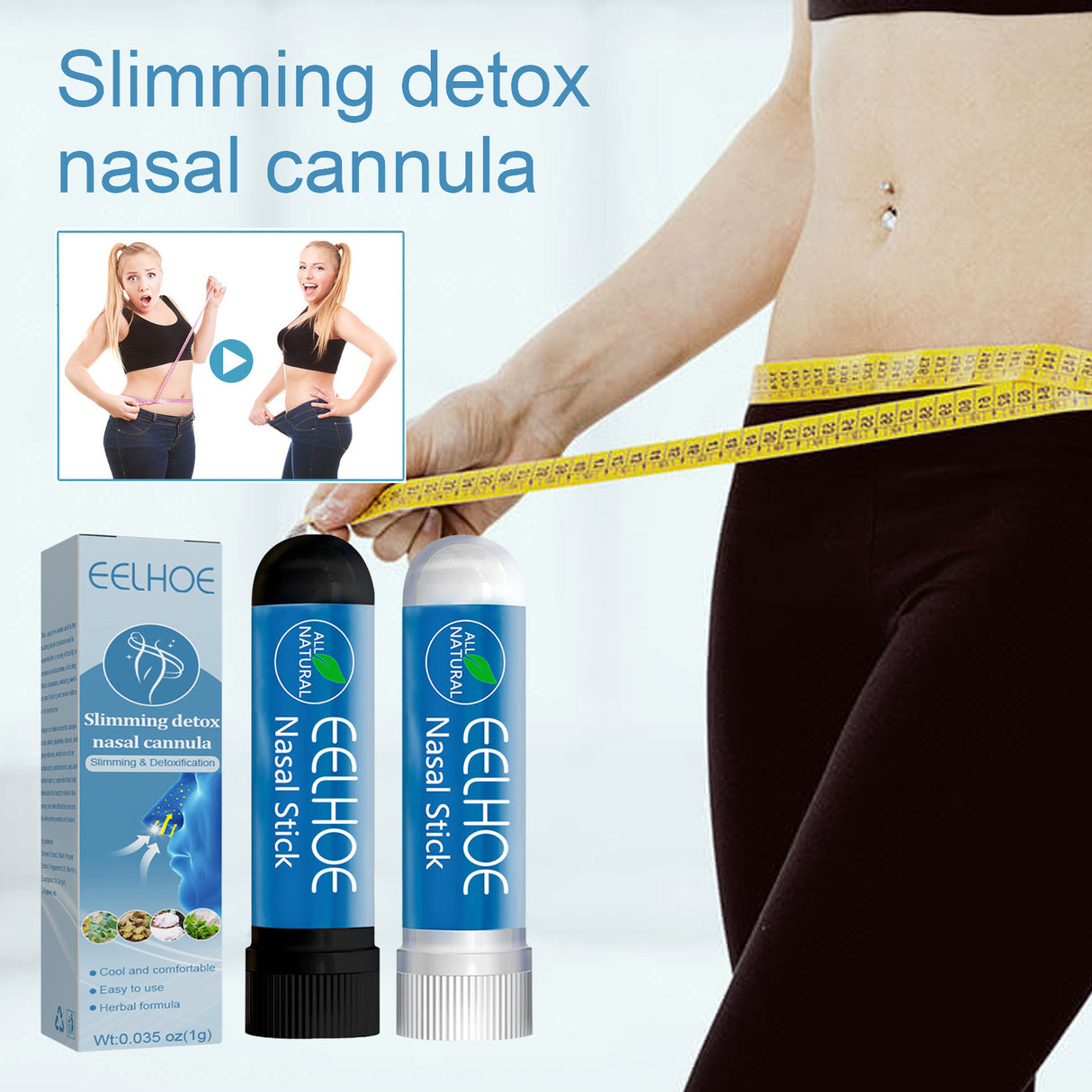 Slimming Nasal Tube Toning Body, Tightening Abdomen, Tightening Thigh Muscles, Refreshing And Refreshing Nasal Tube - V.I.P Digital Presence