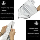 Thickened express bag, packaging bag, white English printing bag, logistics clothing packaging bag, waterproof bag - V.I.P Digital Presence
