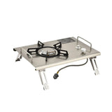 Camping Gas Stove Foldable IGT Gas Stove 4000W Stainless Steel Camping Table Stove Portable Outdoor Picnic Desktop Furnace - V.I.P Digital Presence