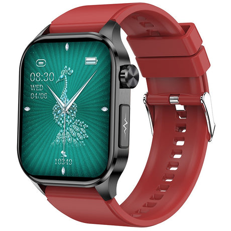 New ET580 smartwatch ECG blood glucose uric acid blood lipids body temperature men's photo and phone call watch - V.I.P Digital Presence