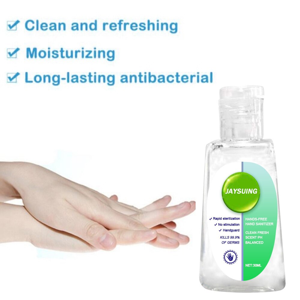 30-60ml Travel Portable Mini Hand Sanitizer for Kids Anti-Bacteria Moisturizing Disposable Waterless Hand Gel Handgel - V.I.P Digital Presence