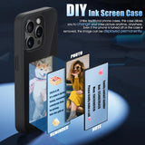 Screen casting phone case with ink screen DIY pattern suitable for iPhone protective case - V.I.P Digital Presence