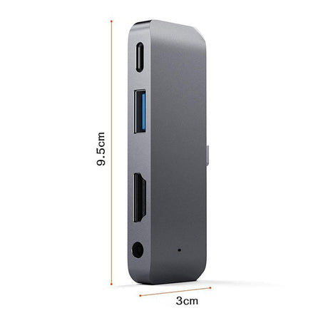 Suitable for iPad Pro Hub USB-C to HDMI+3.5+USB+PD Hub Type-C docking station - V.I.P Digital Presence