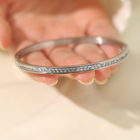 Stainless steel titanium steel bracelet for women non fading electroplated buckle jewelry for women - V.I.P Digital Presence