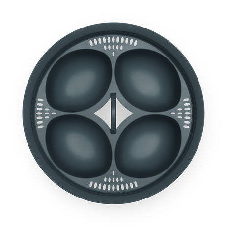 Kitchen Egg Steamer Food PP Egg Holder 4-Hole Egg Steamer High Temperature Resistant Egg Boiler - V.I.P Digital Presence