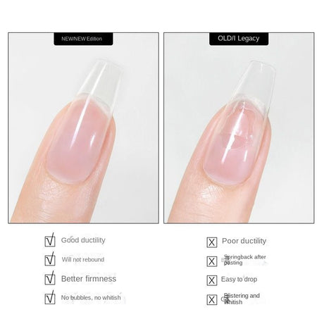 Nail dressing Solid patch adhesive nail polish glue Large capacity tank Armor adhesive for nail salons - V.I.P Digital Presence