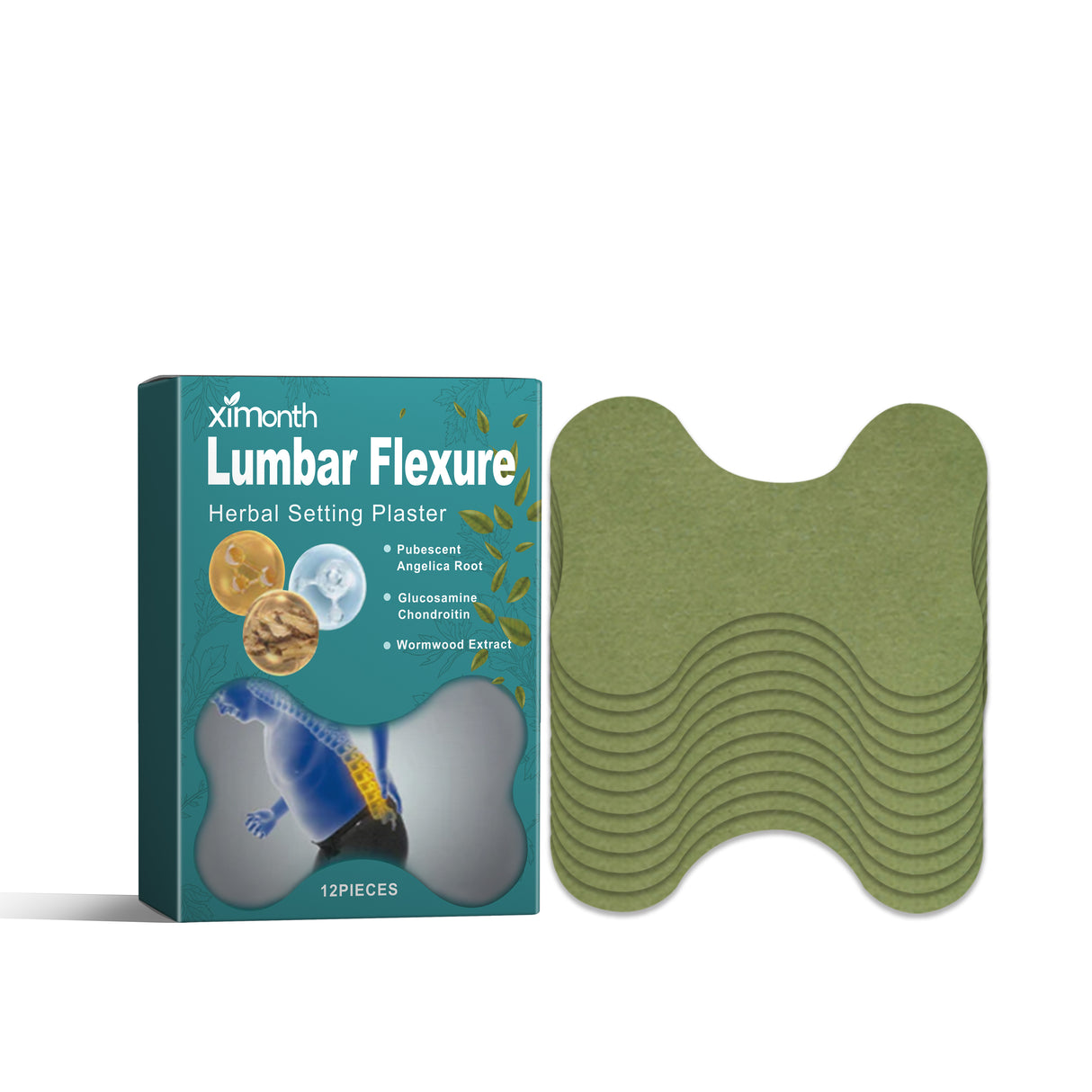 Lumbar Flexure Herbal Setting Plaster, Relieve Lumbar Soreness Lumbar Disc Protrusion Activating Muscles And Bones Lumbar Care Patch - V.I.P Digital Presence