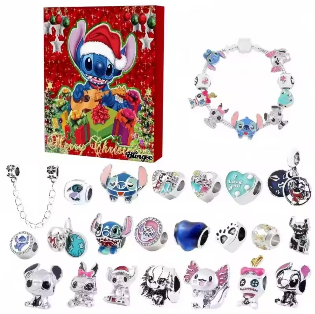 Stitchmas Charm Bracelet