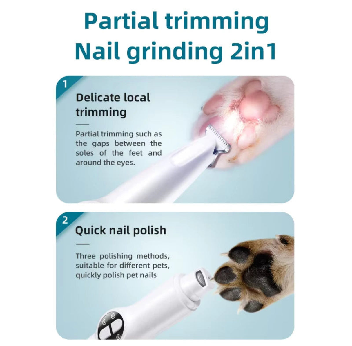 Pet Trimmer and Grinder