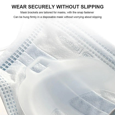 3D Mouth Mask Support Breathing Assist Help Mask Inner Cushion Bracket Food Grade Silicone Mask Holder Breathable Valve - V.I.P Digital Presence
