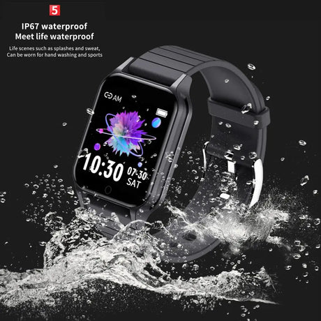 Body Temperature Smart Watch T96 Heart Rate Blood Pressure Fitness Tracker Bluetooth Smart Bracelet - V.I.P Digital Presence