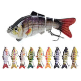 10cm 16.5g Multi-section Lure With Ring Beads Simulation Luya Multi-section Lure Submerged Bionic 6-section Lure - V.I.P Digital Presence