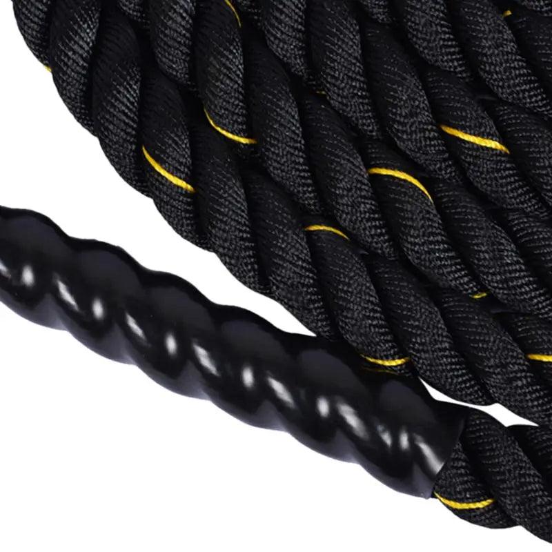 Cuerda de saltar pesada, entrenamiento con cuerda de saltar, cuerdas de batalla para hombres y mujeres, entrenamiento de cuerpo completo, entrenamiento de potencia, desarrollo de fuerza muscular