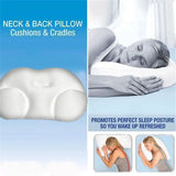 All-round Sleep Pillow Egg Sleeper Memory Foam Soft Orthopedic Neck Pillow Pain Release Butterfly Shaped Pillow