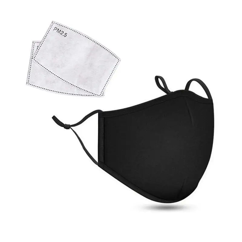 PM2.5 Anti Dust Mask Activated Carbon Filter Masks Windproof Mouth-muffle Proof Flu Face Masks With Filters - V.I.P Digital Presence