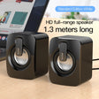 Mini Computer Speaker USB Wired Speakers 3D Stereo Sound Surround Loudspeaker For PC Laptop Notebook Not bluetooth Loudspeakers - V.I.P Digital Presence