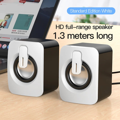 Mini Computer Speaker USB Wired Speakers 3D Stereo Sound Surround Loudspeaker For PC Laptop Notebook Not bluetooth Loudspeakers - V.I.P Digital Presence