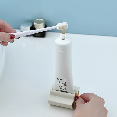 New Bathroom Accessories Toothpaste Squeezer Tooth Paste Dispenser Tube Squeezer Facial Cleanser Press Rolling Holder for Kids - V.I.P Digital Presence