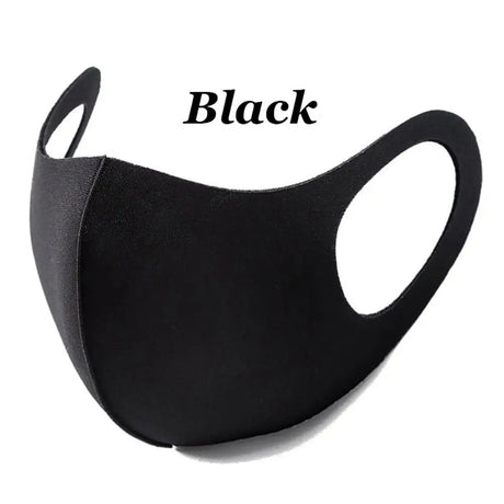 1PC Mouth Mask PM2.5 Anti Haze Black Dust Mask Nose Filter Windproof Muffle Bacteria Fabric Cloth Respirator Face Care - V.I.P Digital Presence