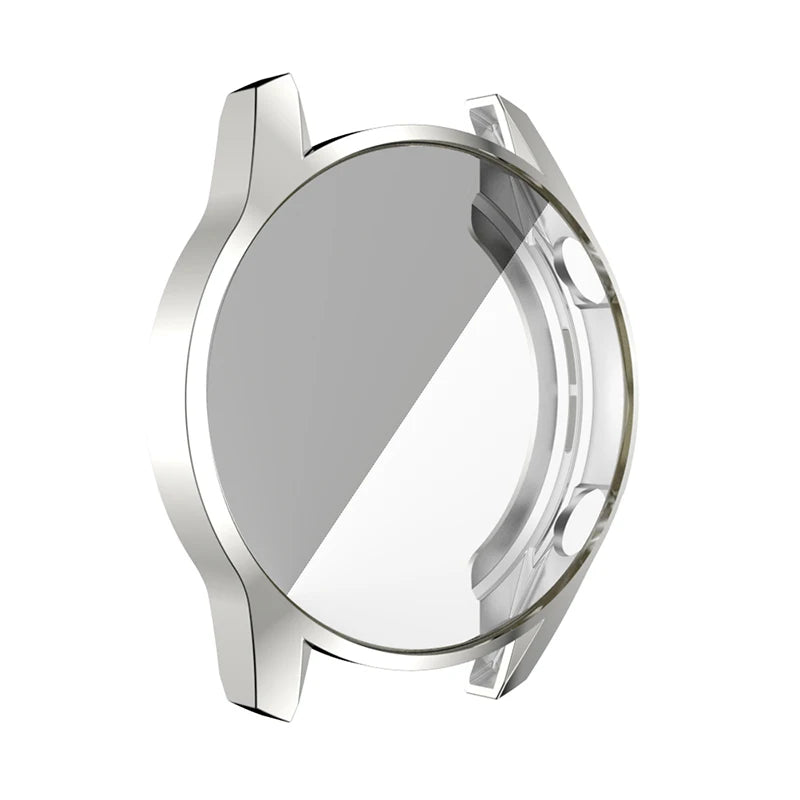 Funda de TPU para Huawei Watch GT 2 de 46 mm, correa para Watch GT/GT2 de 46 mm, protector de pantalla envolvente suave. 
