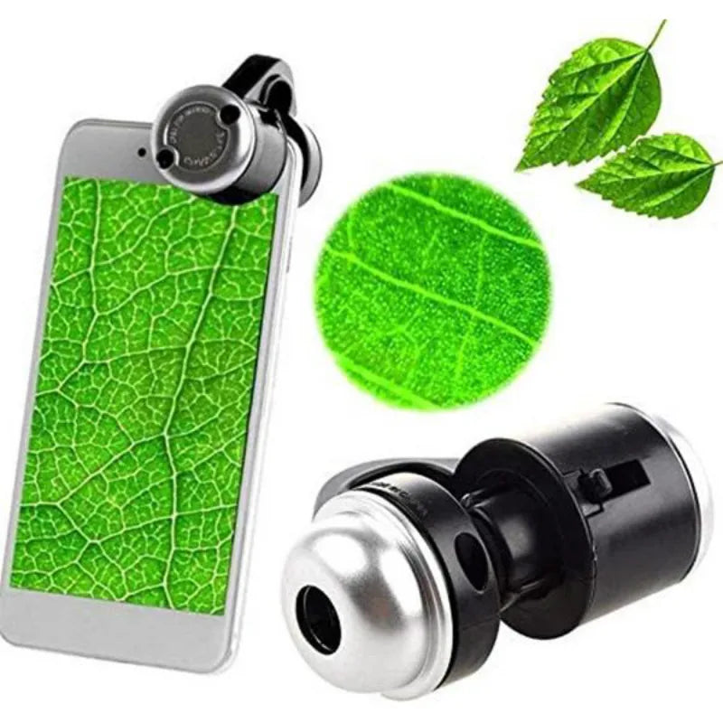 Microscopio LED para teléfono móvil, lupa con clip de 30 aumentos, microscopio digital, cámara HD para smartphone, herramienta de inspección de PCB.