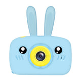 Cámara digital HD para niños, cámara de 2 pulgadas con bonitos dibujos animados, juguetes para niños, regalo de cumpleaños, cámara de 1600 W