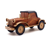 A9 Retro Classic Car Bluetooth Speaker Wood Grain Wireless Subwoofer - V.I.P Digital Presence