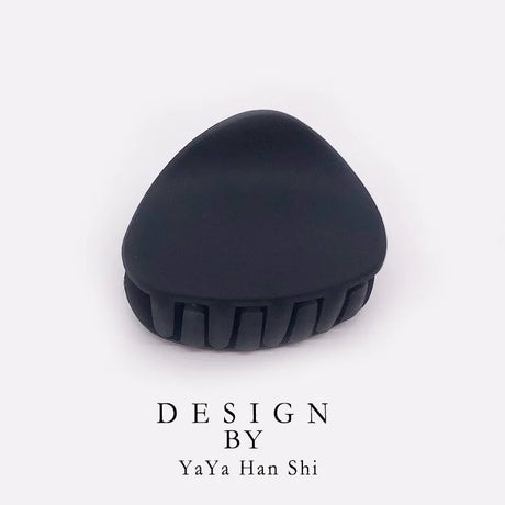 Korean Fashion Design Women Hair Claw Solid Color Hair Crab Retro Square Scrub Hair Clips - V.I.P Digital Presence