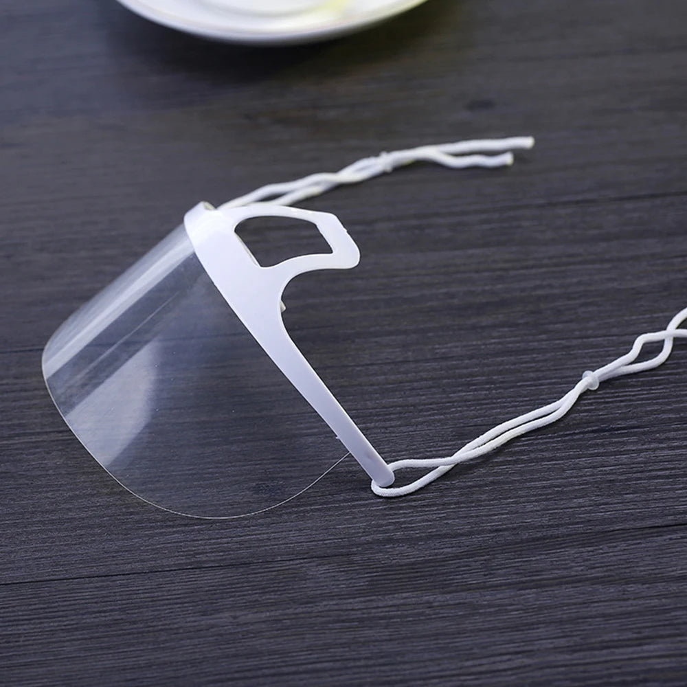 Transparent Catering Mask Anti Fog Catering Food Hotel Plastic Kitchen Restaurant Smile Mouth Masks - V.I.P Digital Presence