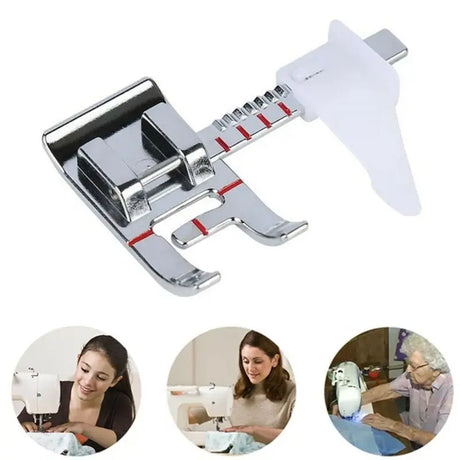 Sew Easy Presser Foot Sewing Accessory for Stitching Consistent Seam Sewing - V.I.P Digital Presence
