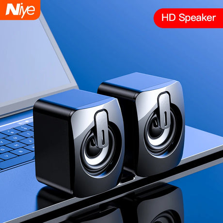 Mini Computer Speaker USB Wired Speakers 3D Stereo Sound Surround Loudspeaker For PC Laptop Notebook Not bluetooth Loudspeakers - V.I.P Digital Presence