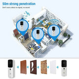 Cámara de timbre con video WiFi inteligente