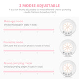 Electric breast pump unilateral and bilateral breast pump manual silicone breast pump baby breastfeeding accessories