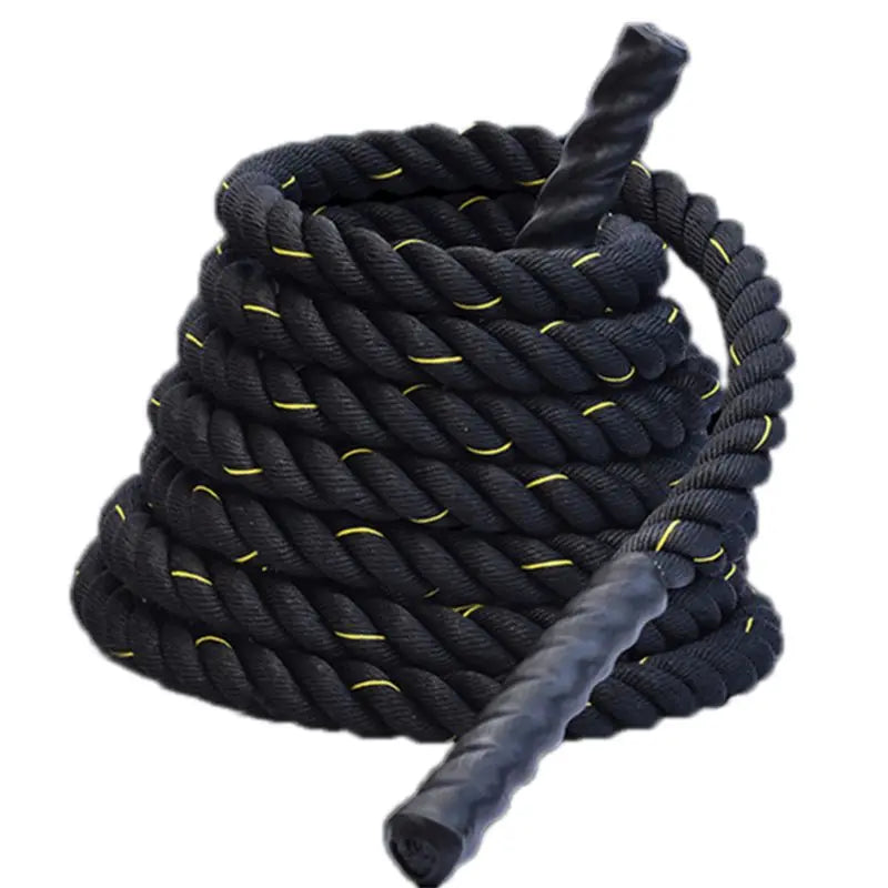 Cuerda de saltar pesada, entrenamiento con cuerda de saltar, cuerdas de batalla para hombres y mujeres, entrenamiento de cuerpo completo, entrenamiento de potencia, desarrollo de fuerza muscular