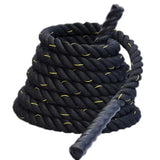 Cuerda de saltar pesada, entrenamiento con cuerda de saltar, cuerdas de batalla para hombres y mujeres, entrenamiento de cuerpo completo, entrenamiento de potencia, desarrollo de fuerza muscular