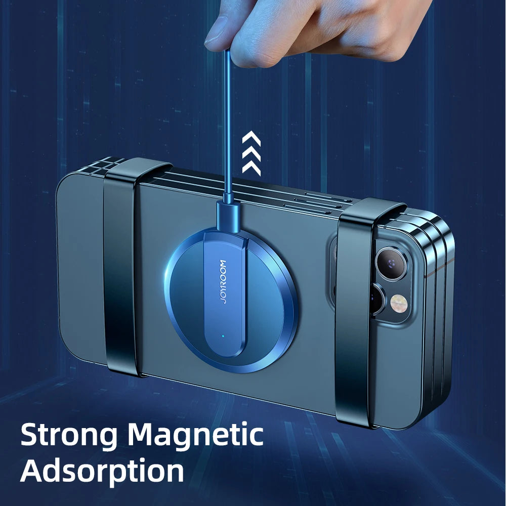 Cargador inalámbrico magnético para iPhone 12 Pro Max Mini de 15 W, cargador rápido para iPhone 11 XS X, cargador inalámbrico