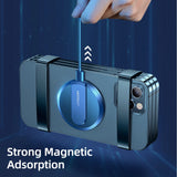 Cargador inalámbrico magnético para iPhone 12 Pro Max Mini de 15 W, cargador rápido para iPhone 11 XS X, cargador inalámbrico