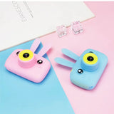 Cámara digital HD para niños, cámara de 2 pulgadas con bonitos dibujos animados, juguetes para niños, regalo de cumpleaños, cámara de 1600 W