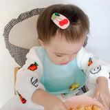 Newborns Solid silicone Baby Feeding Burp Cloth Bandana Bibs Fashionable Infant Toddler Drooling Babador Scarf Aprons Baby Stuff