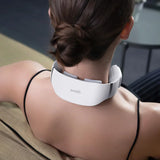 Youpin Jeeback G3 Electric Wireless Neck Massager TENS Pulse Relieve Neck Pain 4 Head Vibrator Heating Cervical Massage Tools - V.I.P Digital Presence