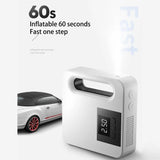 12V Mini Car Air Compressor Tire Inflatable Air Pump Portable Inflator Pump Electric Intelligent Car Tire Inflator - V.I.P Digital Presence
