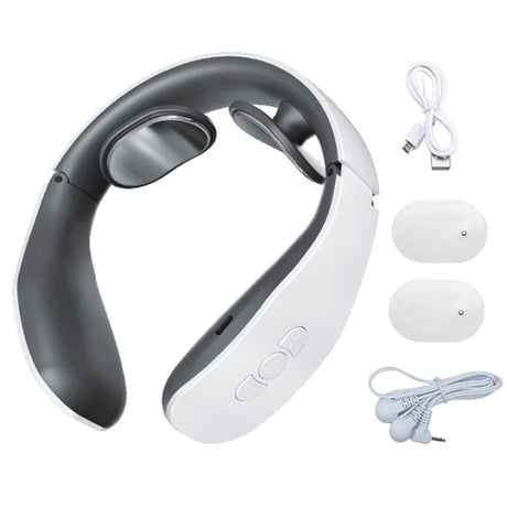Smart Shoulder Neck Massager Electric Neck Massage Health Care Relaxation 4 Types of Pulse Therapy Relieve Fatigue Relief Tool - V.I.P Digital Presence